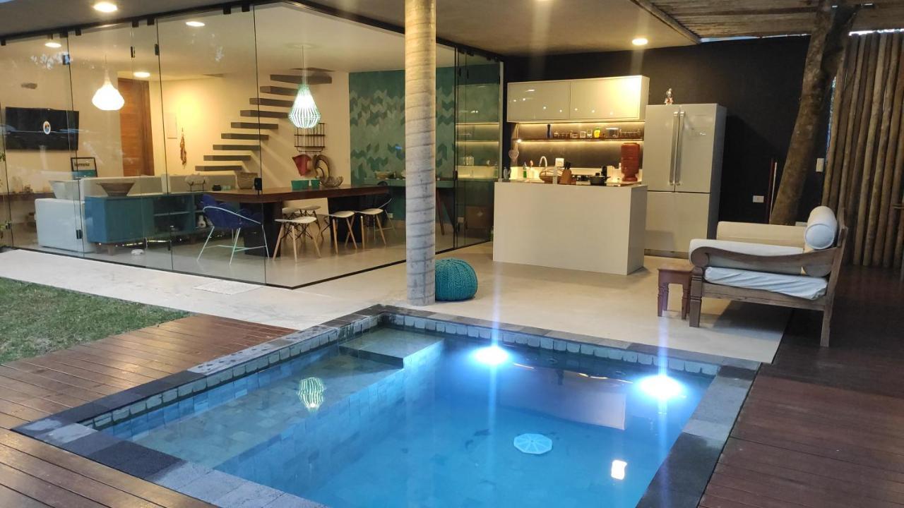 Casa completa com piscina em frente à praia em Maresias Vila Sao Sebastiao  Exterior foto